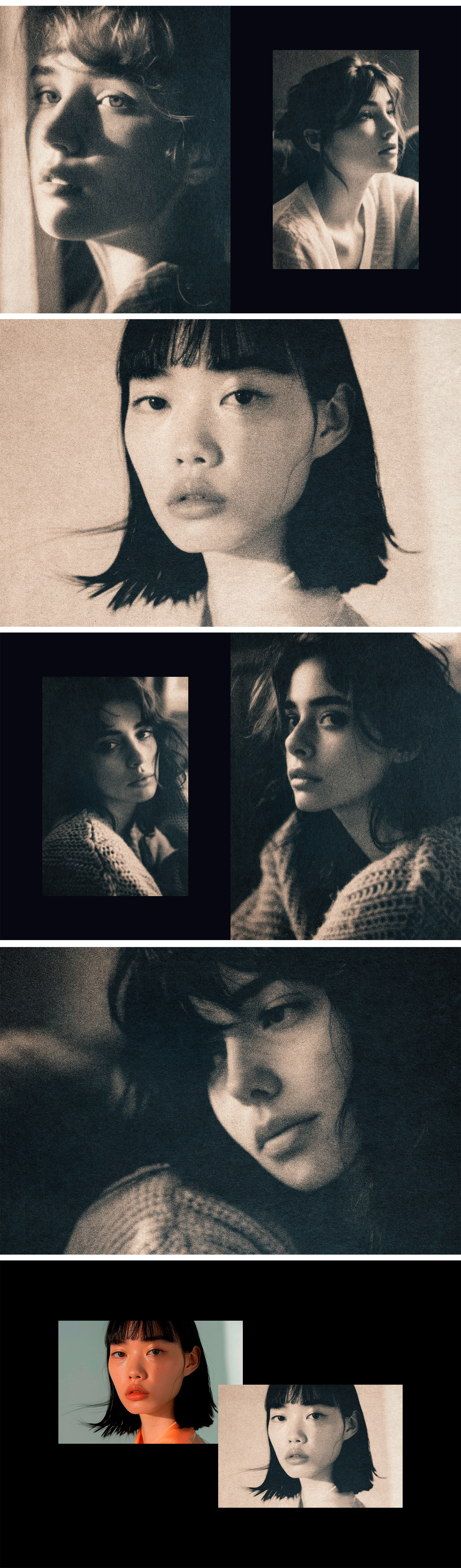Noisy Vintage Photo Effect Noisy Vintage Photo Effect