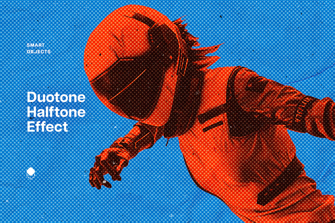 Duotone Halftones Photo Effect Duotone Halftones Photo Effect