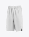Basketball Shorts Mockup - Half Side View