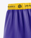 Basketball Shorts Mockup - Half Side View