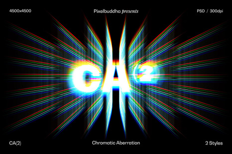 Chromatic Aberration Effect - Cyber