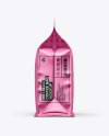 Metallic Coffee Bag Mockup