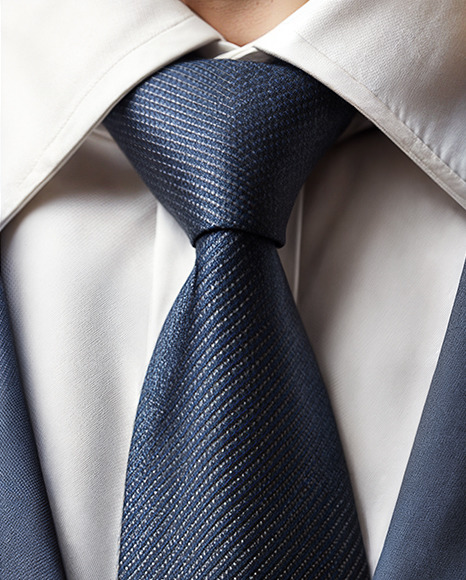 Pin-Back Button on a Dark Blue Suit Mockup