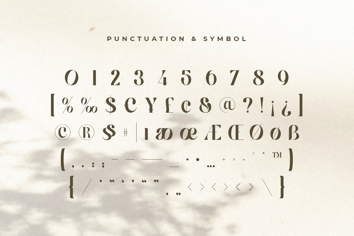 Glamour Lifestyle - Modern Classy Serif Font Glamour Lifestyle - Modern Classy Serif Font