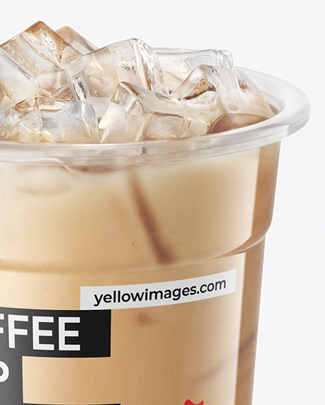 Iced Coffee Cup Mockup