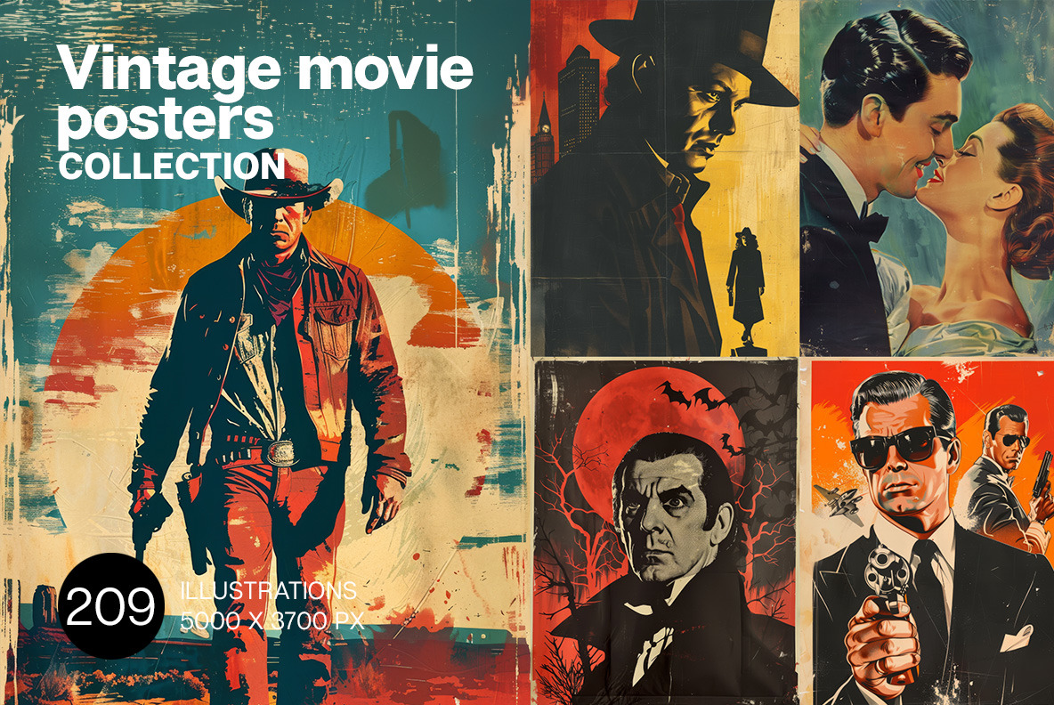 Vintage movie posters Vintage movie posters