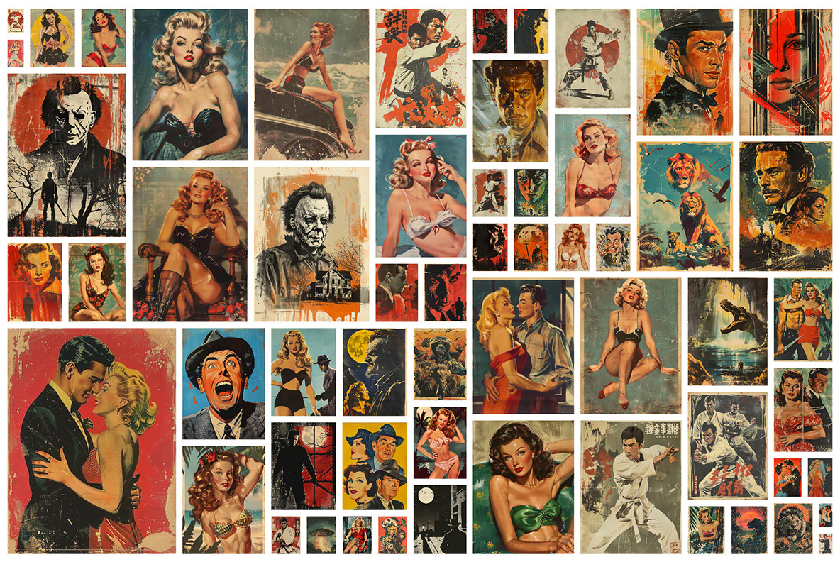 Vintage movie posters Vintage movie posters