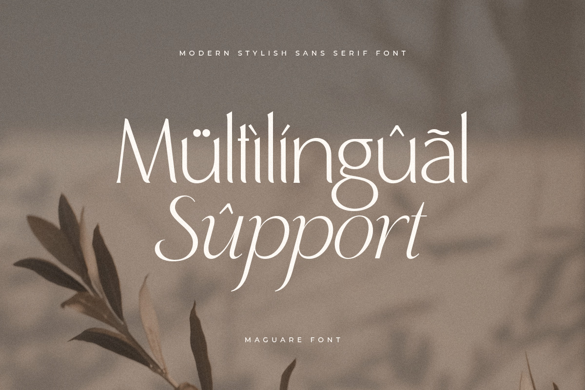 Maguare – Modern Stylish Serif Font Maguare – Modern Stylish Serif Font