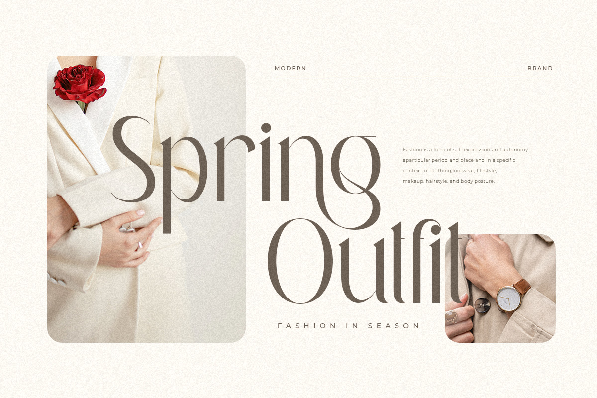 Ralling – Unique Modern Display Font Ralling – Unique Modern Display Font