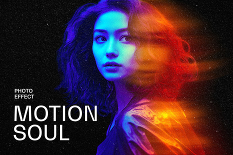 Motion Soul Photo Effect - Glowing