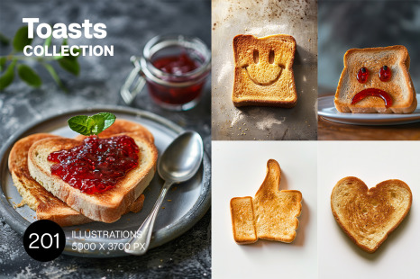 Toasts - French