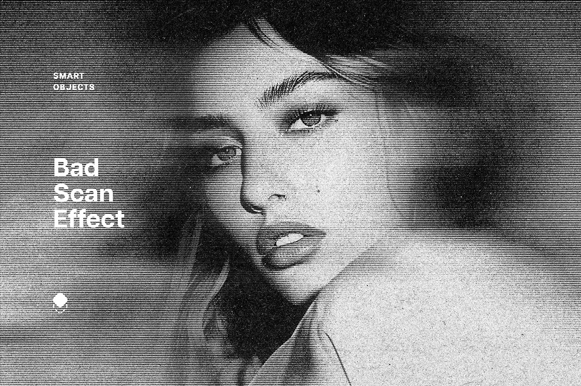 Bad Smudged Scan Photo Effect Bad Smudged Scan Photo Effect