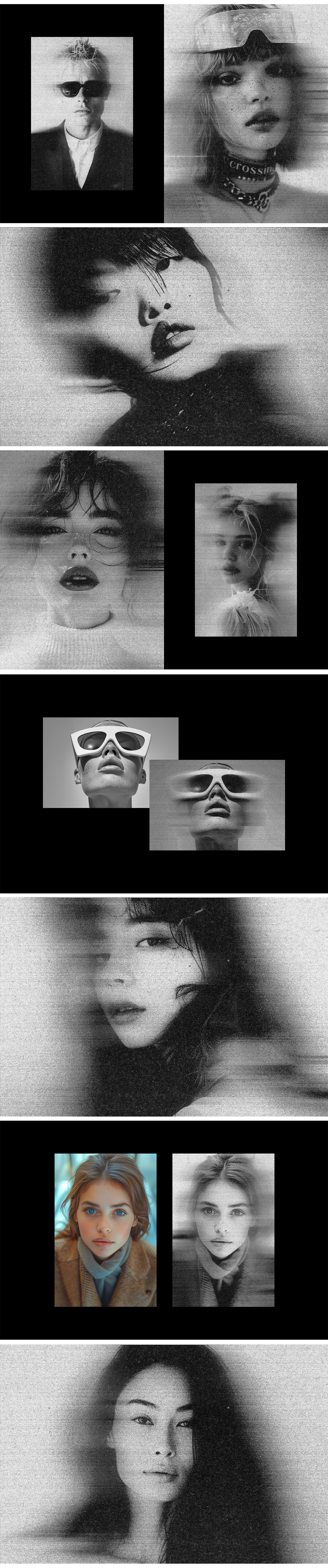 Bad Smudged Scan Photo Effect Bad Smudged Scan Photo Effect