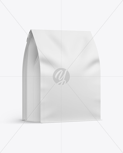 Coffee Bag w/ Tin Tie Mockup