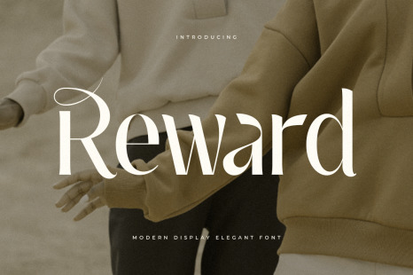 Reward - Modern Luxury Elegant Font - Cosmetic brand