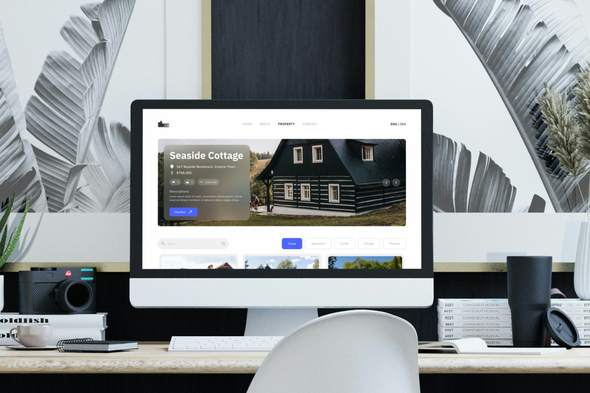 Skyline Estates - Real Estate Landing Page