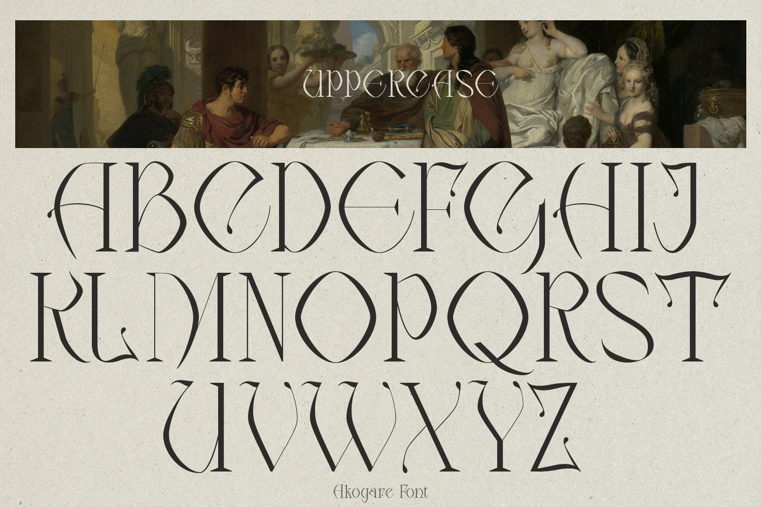 Akogare Font Akogare Font