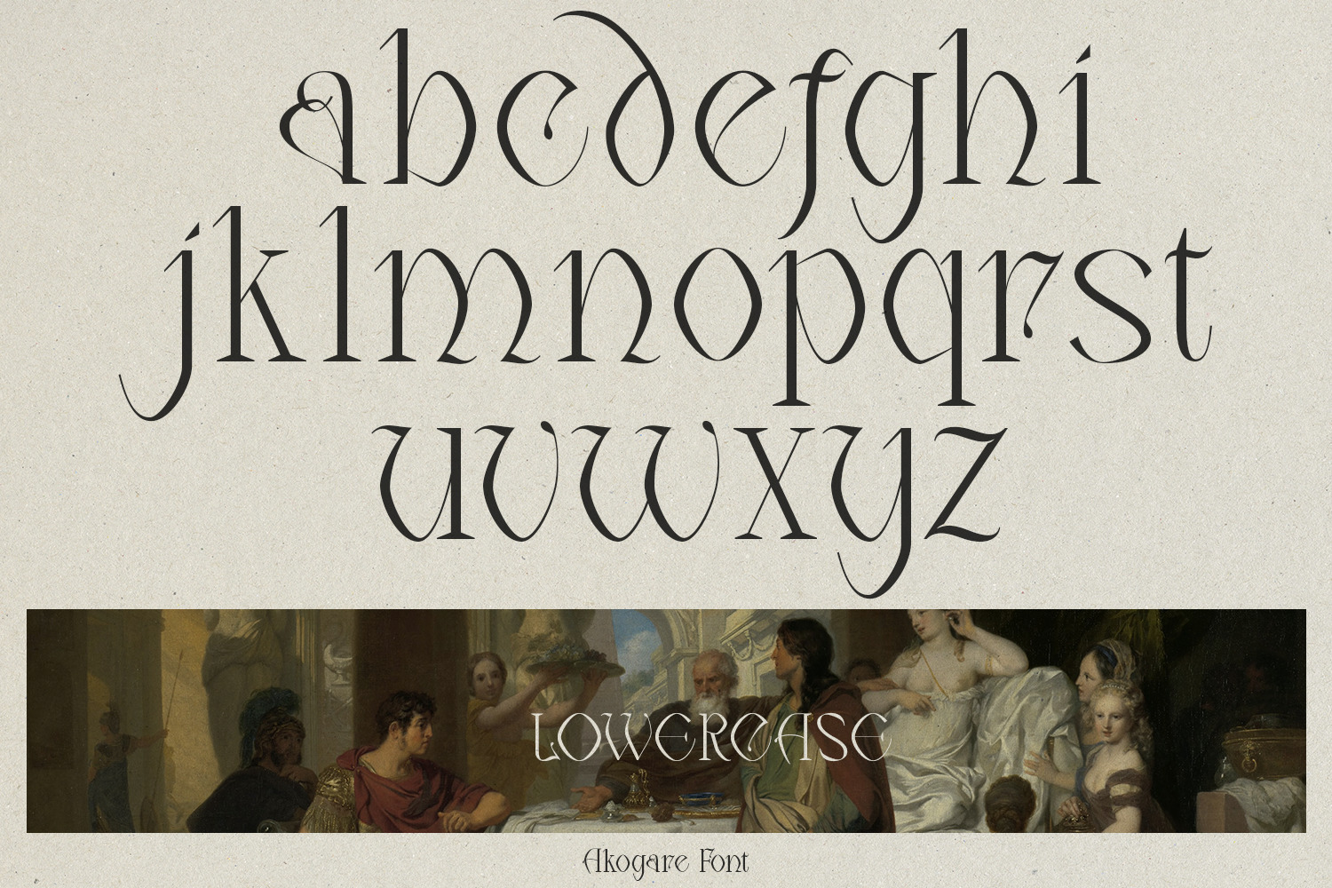 Akogare Font Akogare Font