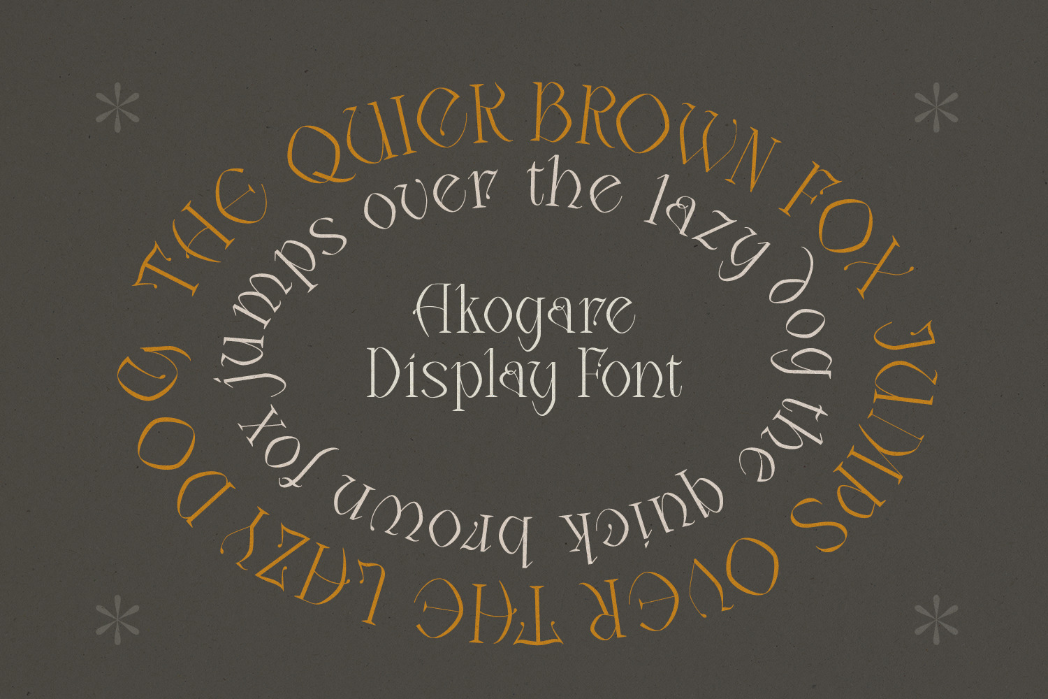 Akogare Font Akogare Font