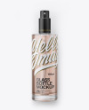 Lying Spray Bottle Mockup - Top View Lying Spray Bottle Mockup - Top View