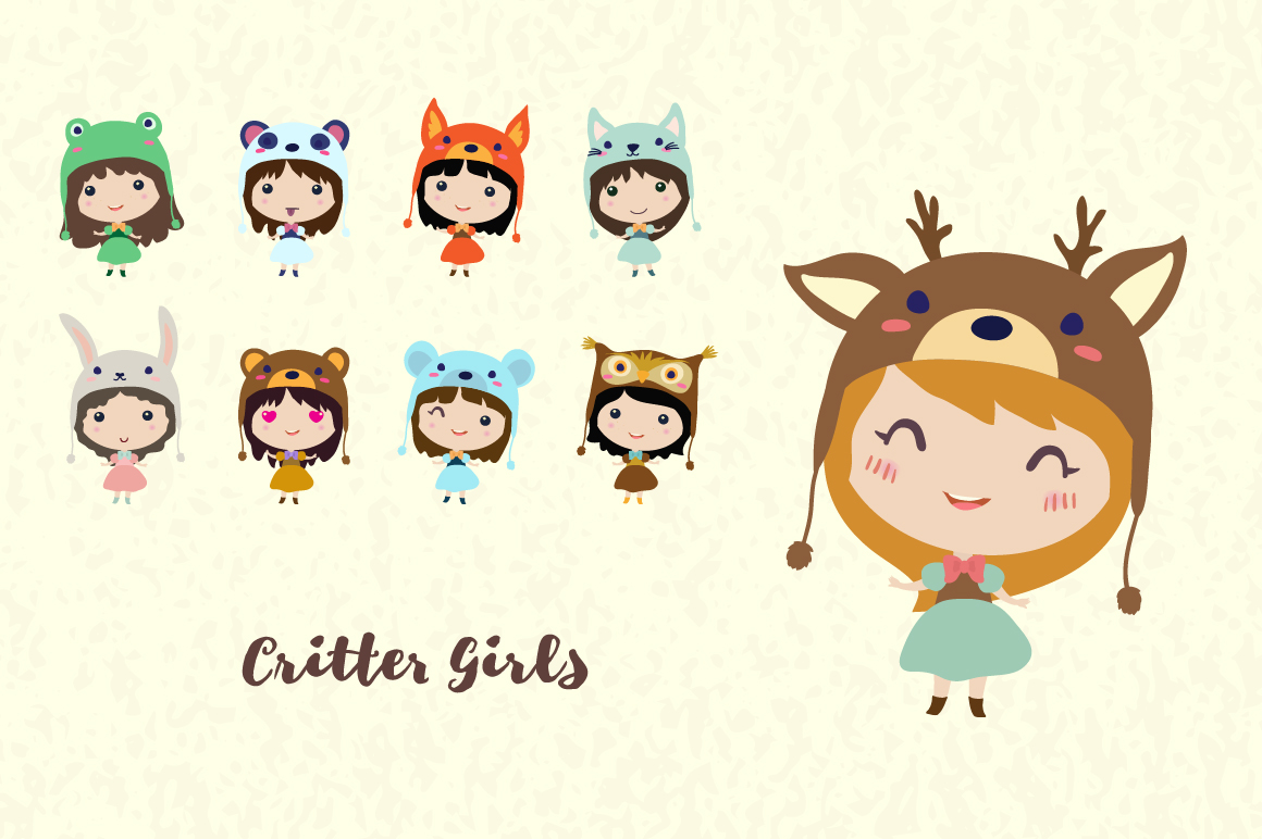 The critter girls. The critter girls.