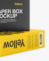 Two Paper Boxes Mockup