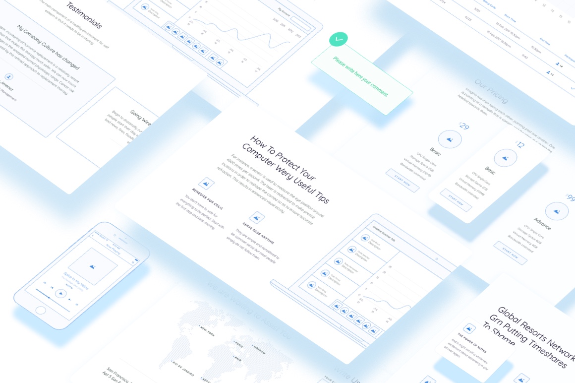 Method Wireframe Kit [+200 Blocks]