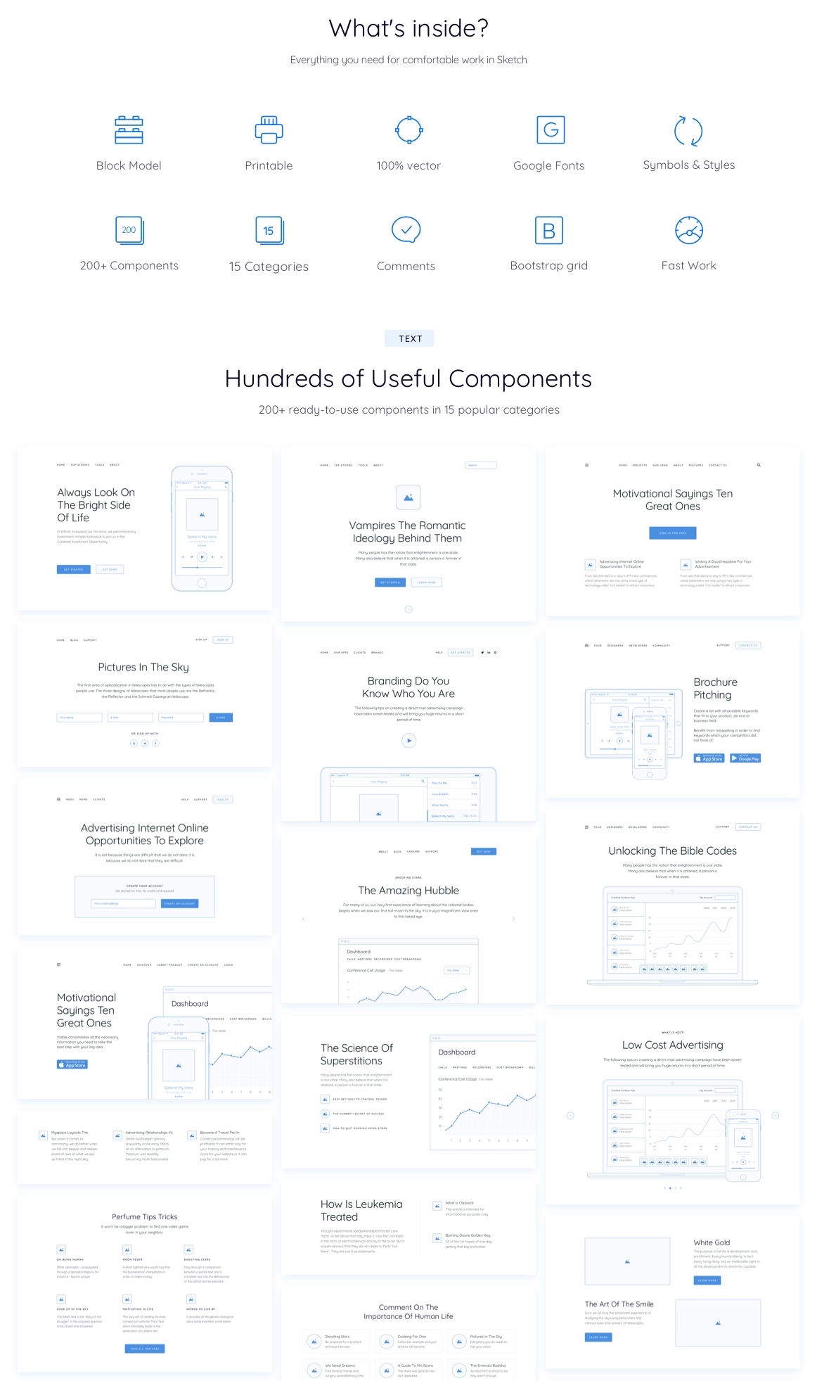 Method Wireframe Kit [+200 Blocks]