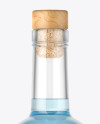 Gin Bottle with Wooden Cap Mockup