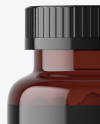 Amber Pills Bottle Mockup Amber Pills Bottle Mockup