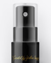Lying 30ml Spray Bottle Mockup Lying 30ml Spray Bottle Mockup