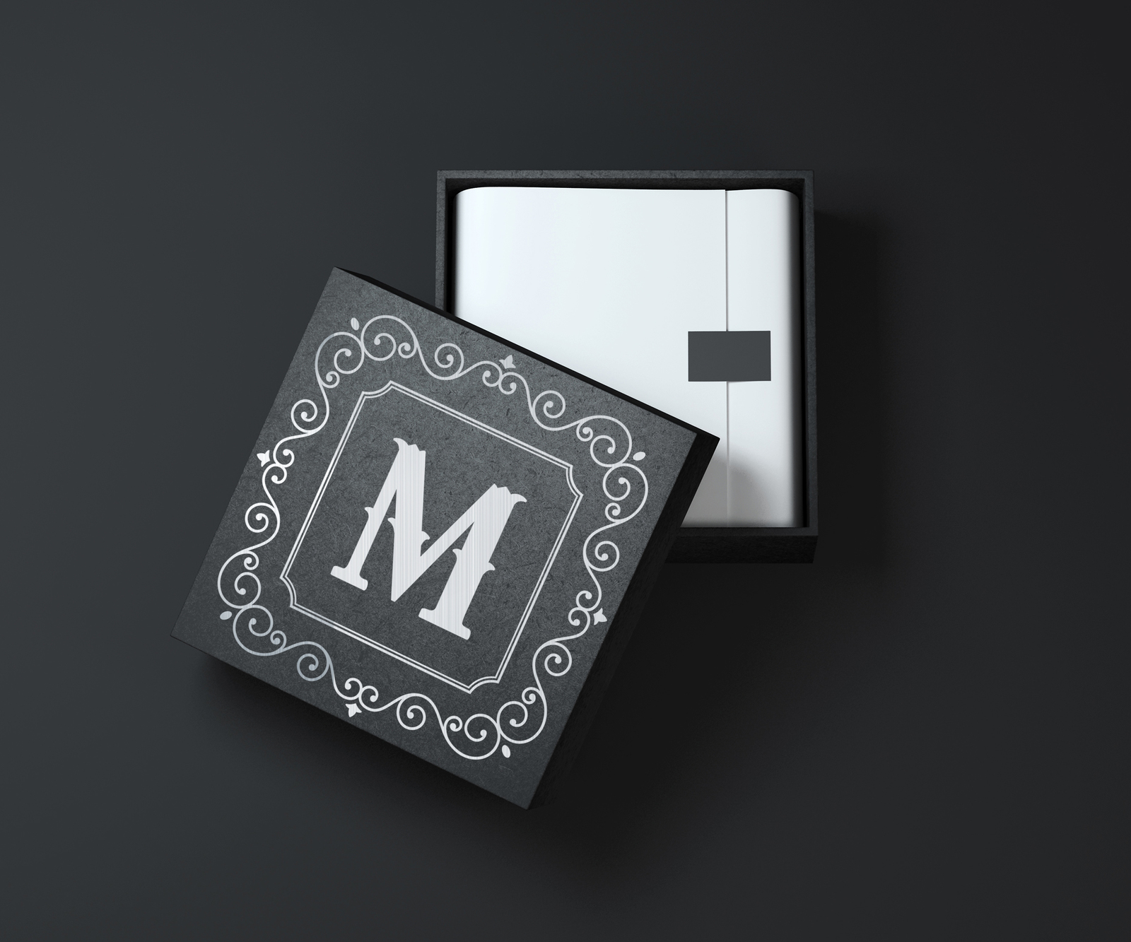 Square Box Mock up Square Box Mock up