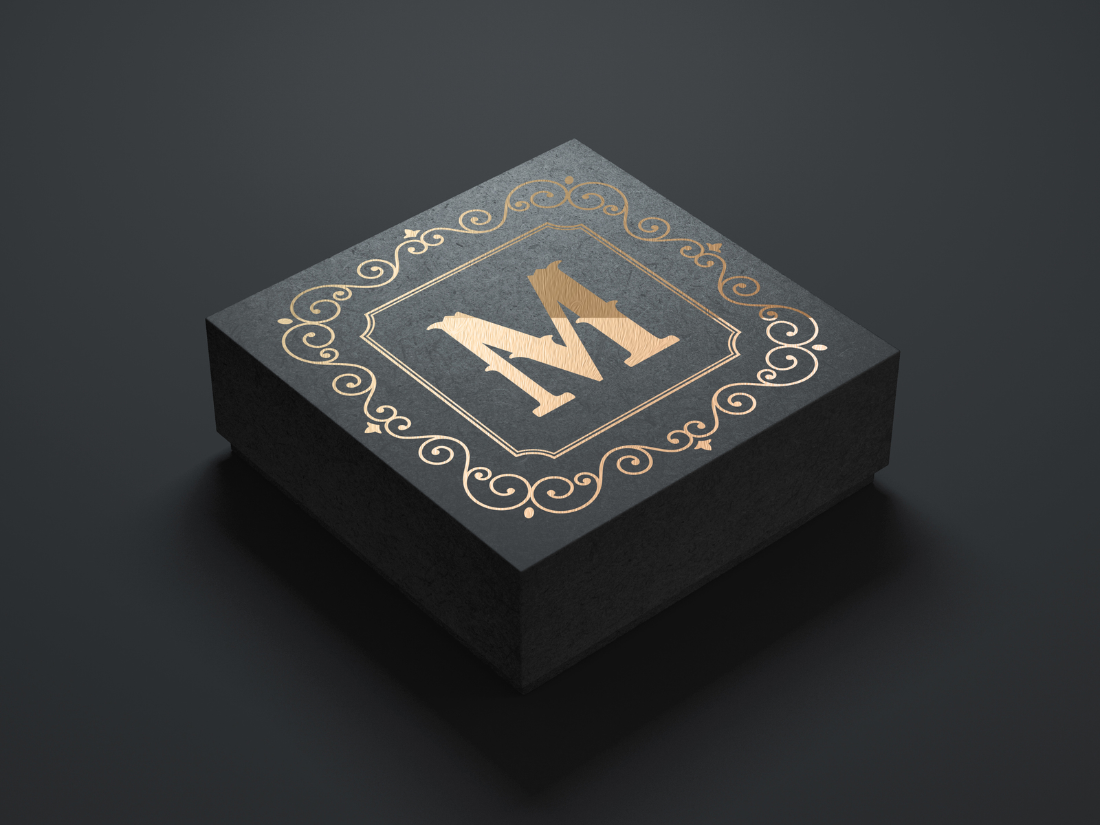 Square Box Mock up