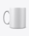 Matte Mug Mockup - Front View