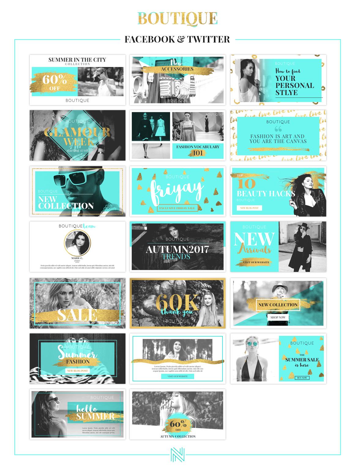 Boutique Social Media Pack Boutique Social Media Pack