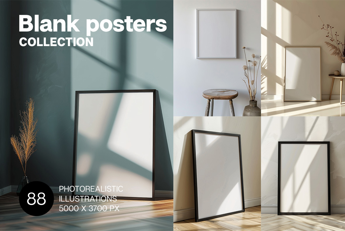 Blank posters Blank posters