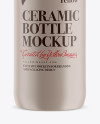 Ceramic Bottle Mockup Ceramic Bottle Mockup