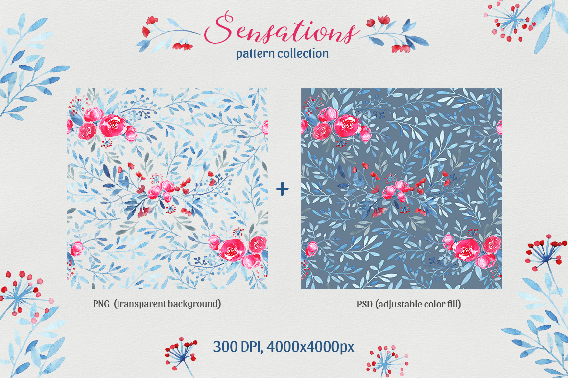 Sensations - pattern set