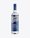 Clear Glass Bottle With Vodka Mockup Clear Glass Bottle With Vodka Mockup