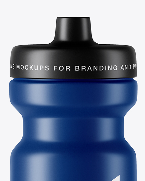 Matte Sport Bottle Mockup