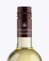 Clear Glass Bottle With White Wine Bottle Mockup