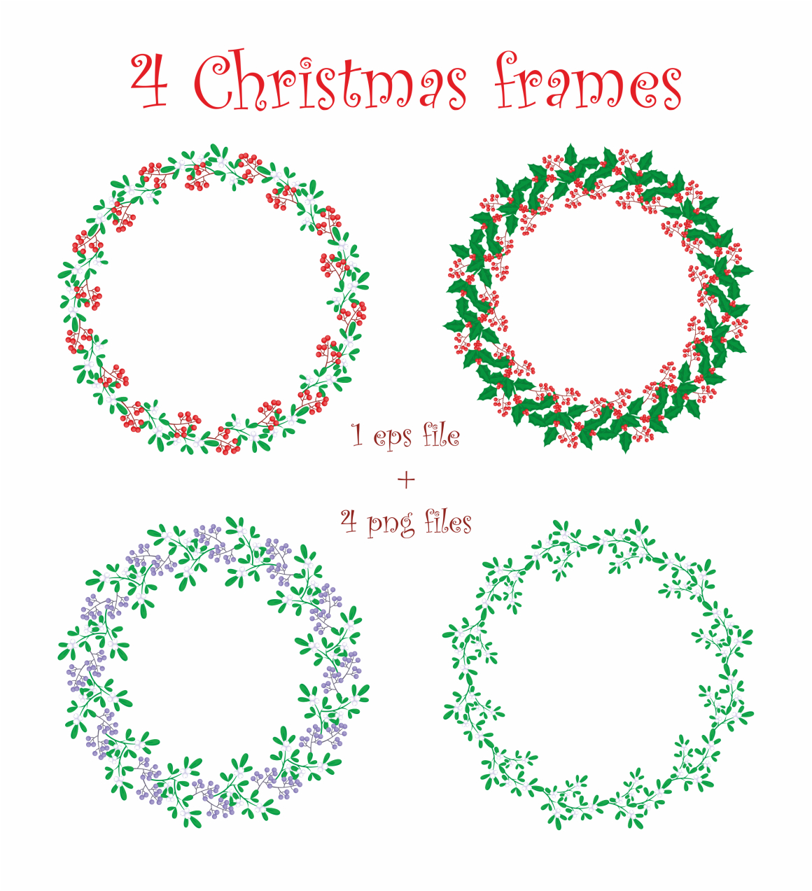 Christmas collection. Cute animals and Santa. Christmas collection. Cute animals and Santa.