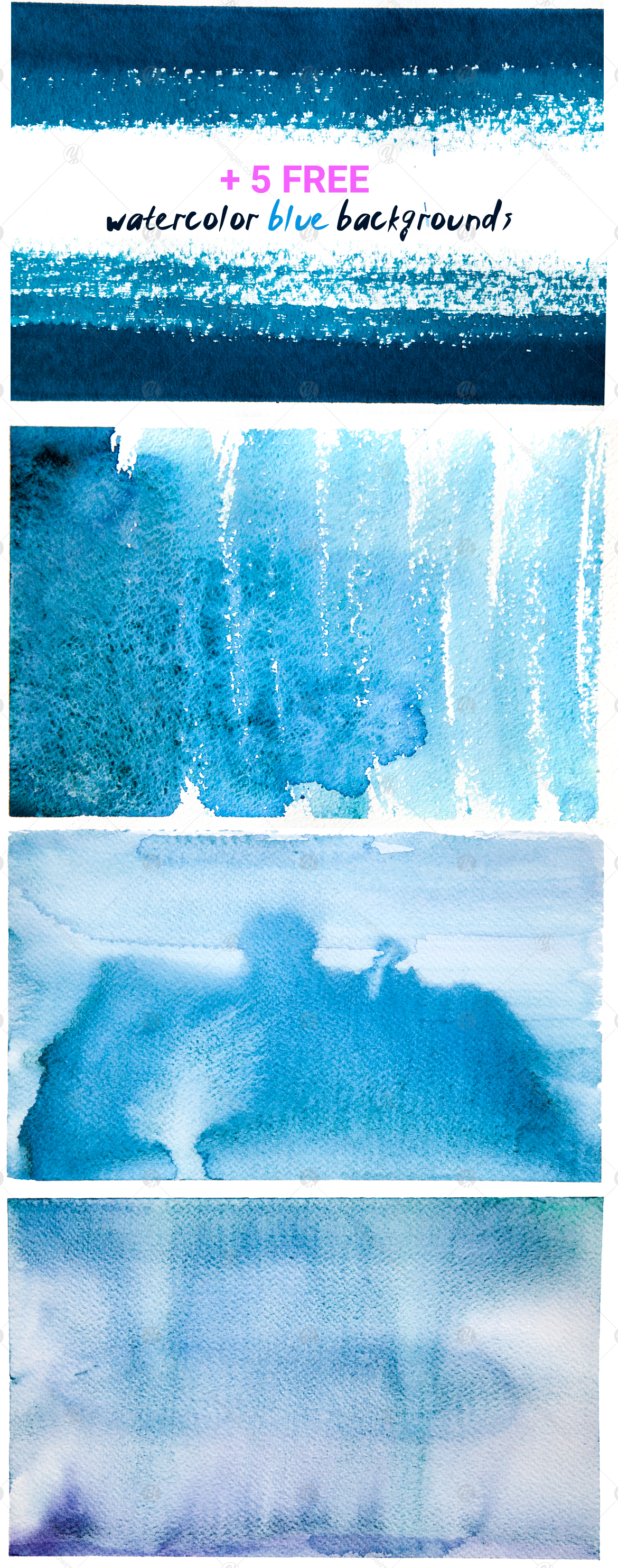 Watercolor art brushes for Photoshop Watercolor art brushes for Photoshop