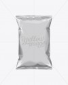 White Plastic Snack Package Medium