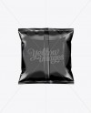 Black Plastic Snack Package Small