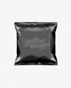 Black Plastic Snack Package Small