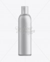 White Plastic Cosmetic Bottle with Lid - 300 ml