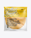 Tomato Tortillas Packaging Mockup