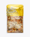 Tri-Color Rotini Package Mockup - Free Download Images High Quality PNG