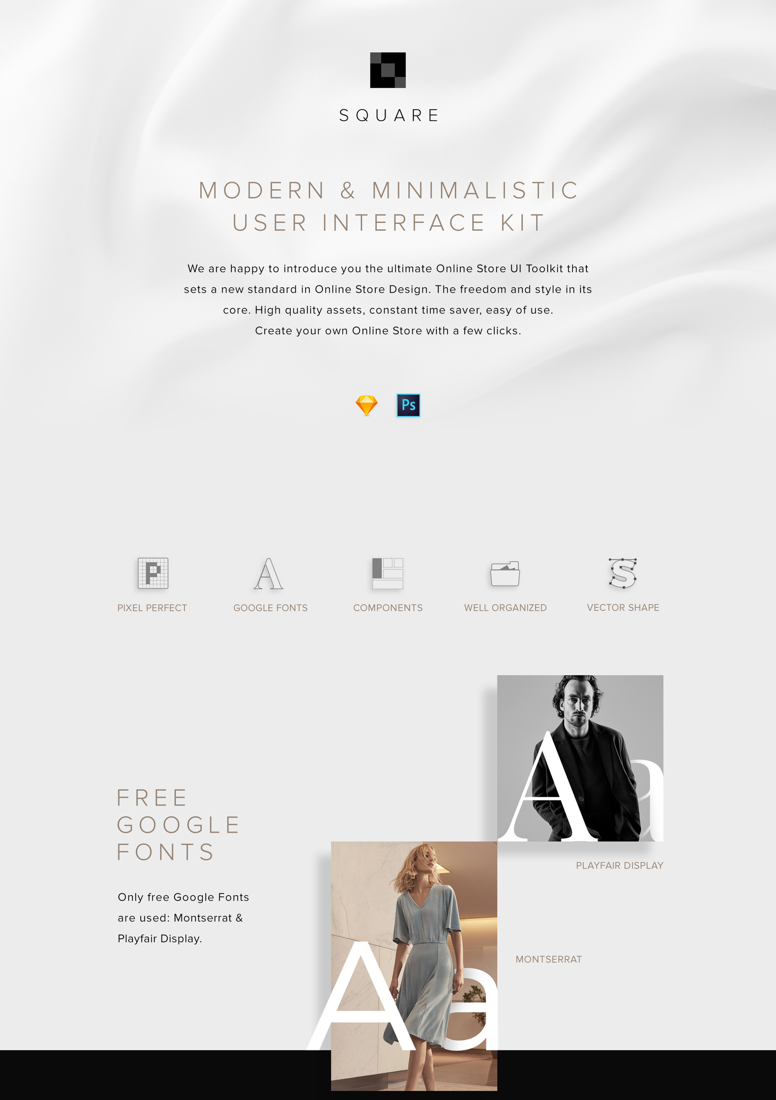 Square UI Kit (Free Samples) Square UI Kit (Free Samples)